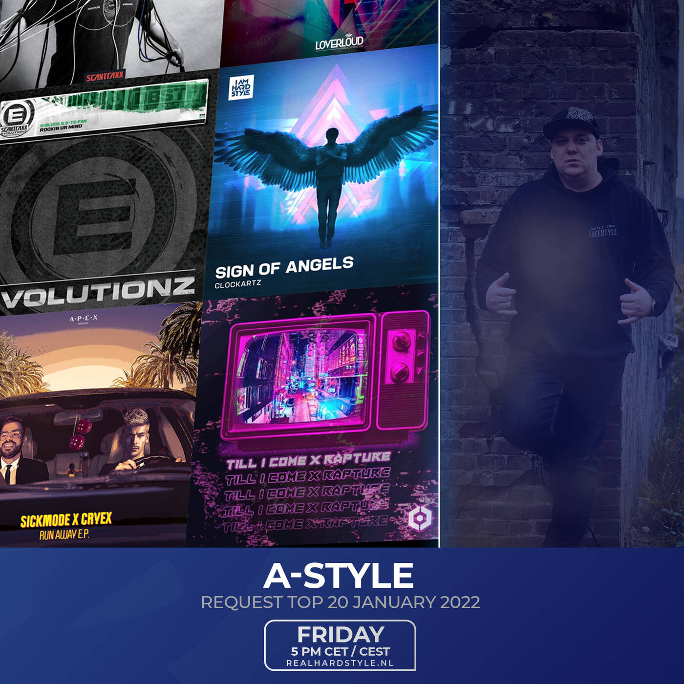 A-Style presents Real Hardstyle Request Top 20 January 2022 @ REALHARDSTYLE.NL 18.02.2022