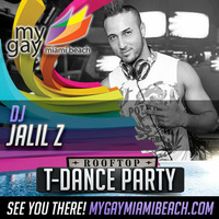 ROOFTOP T-DANCE PARTY (LIVE) - MIAMI BEACH PRIDE (DJ JALIL Z) by DJ JALIL Z