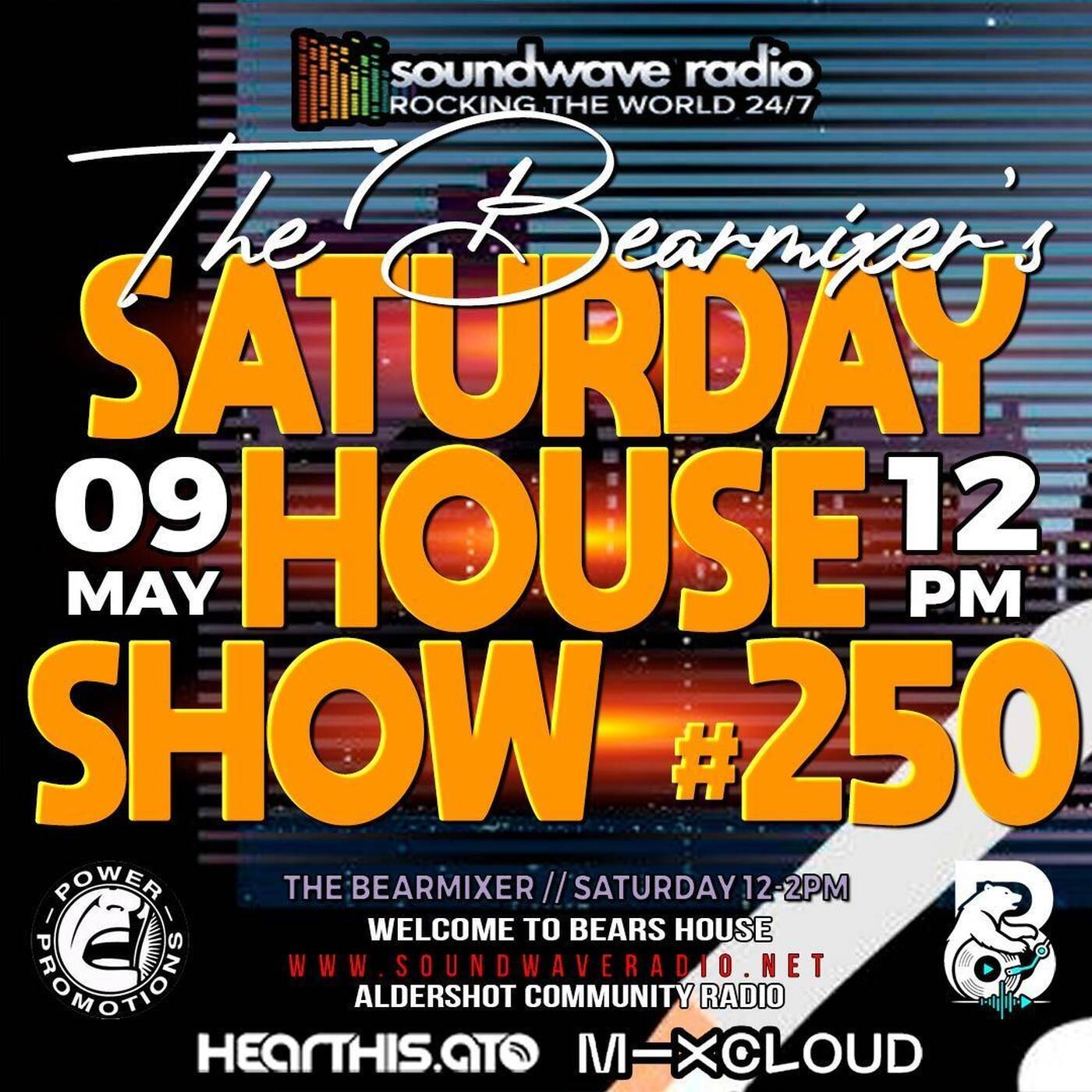 Soundwave Radio Saturday House Show #250 - 9th May 2026 episode artwork