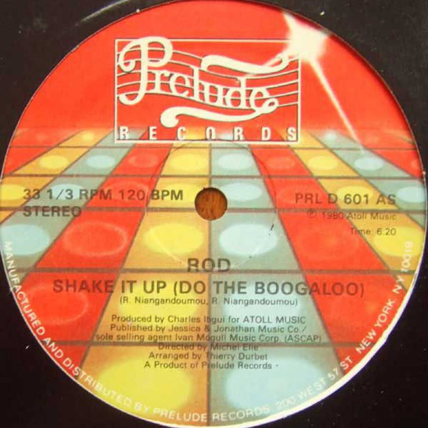 Rod ‎– Shake It Up (Do The Boogaloo)  Prelude Records episode artwork