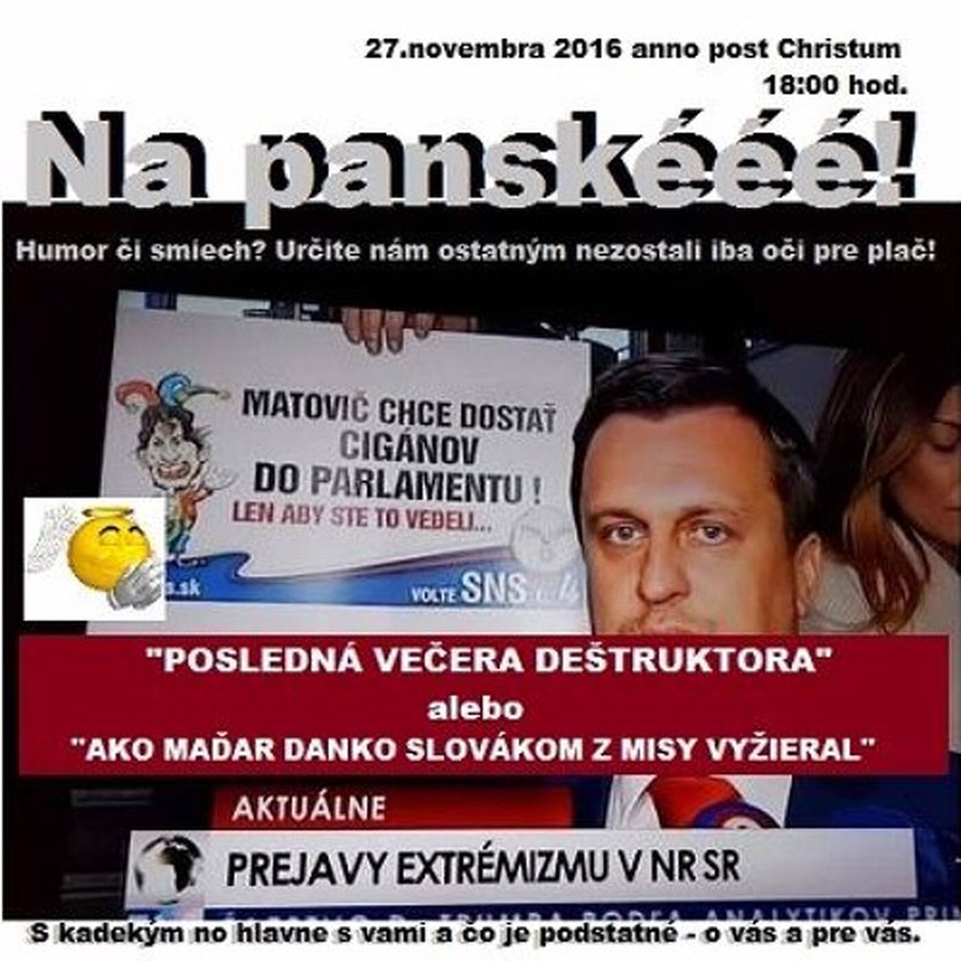 Na panské - 2016-11-27 humoristický týždenník 42/2016… episode artwork