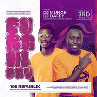 Furahiday 105 republic dj munge 11-1230 set by DjMunge