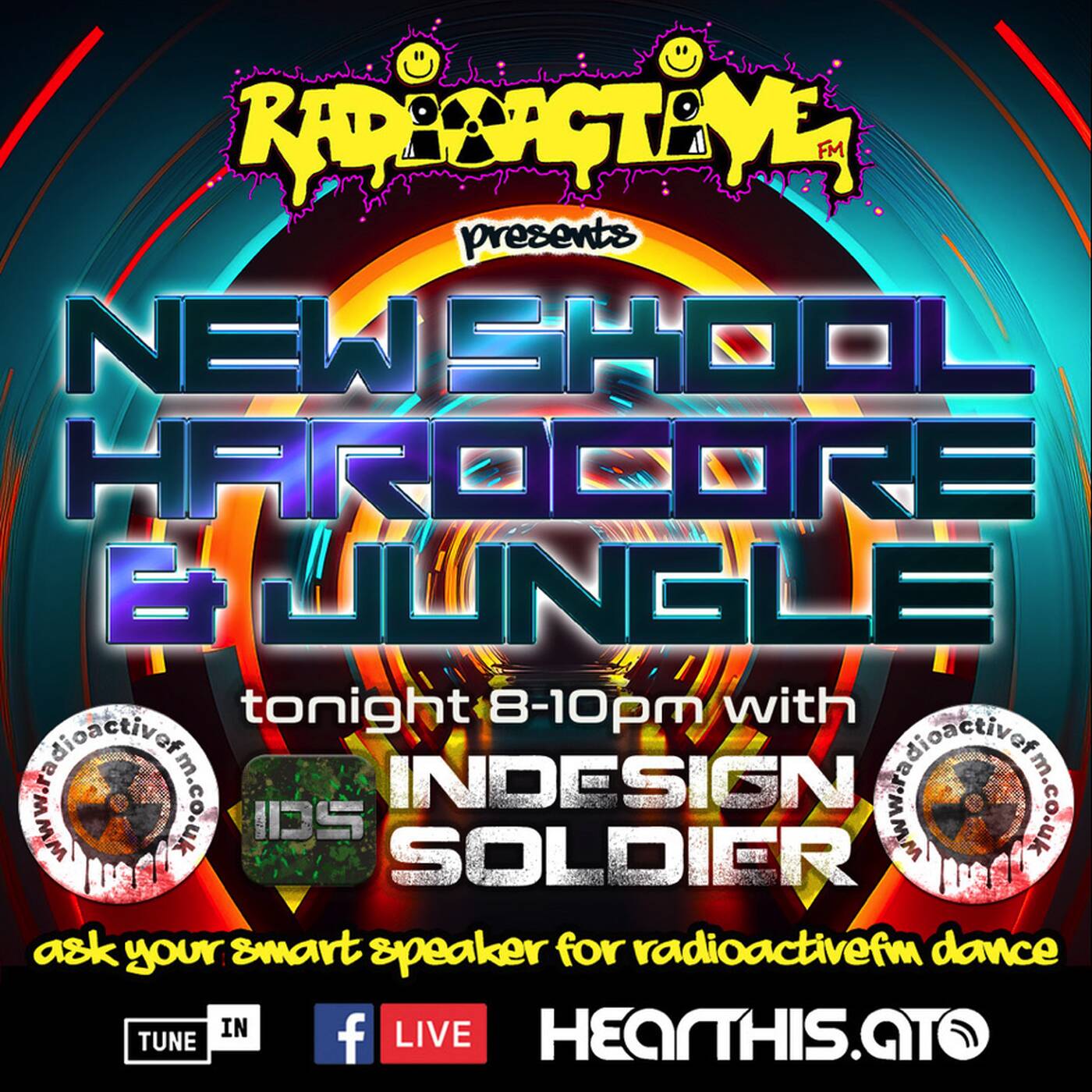 Indesign Soldier | The New Skool Hardcore & Jungle Show  | 141123