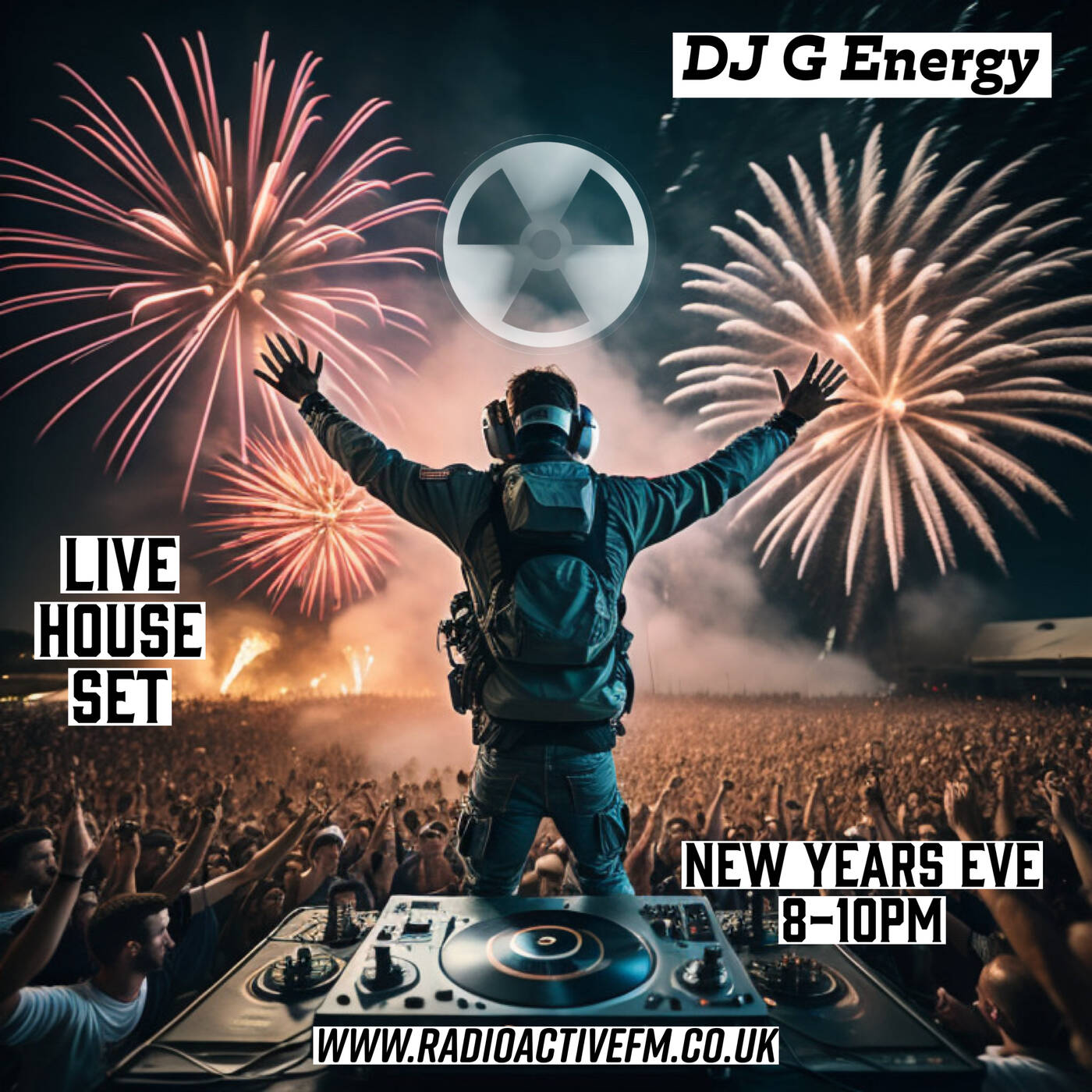 DJ G Energy - Live House Set on RadioActiveFm - NYE 23 episode artwork