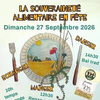 Table Ronde, La Souverainete Alimentaire En Fete, organisee par Citoyens Solidaires, le 27.09 by FM43, la radio de la Haute-Loire
