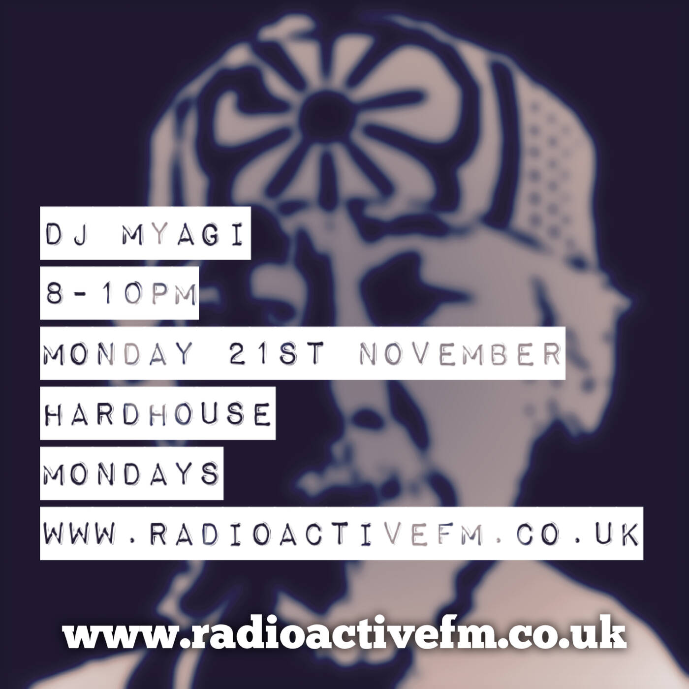 Dj Myagi Hardhouse Monday 21-11-22