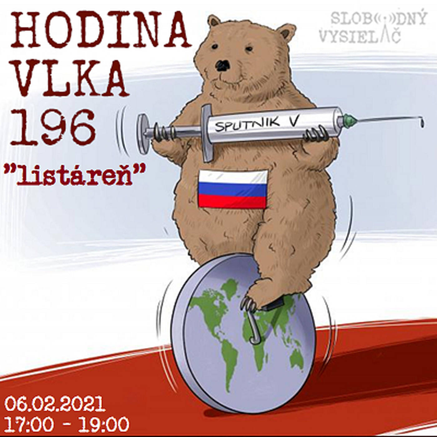 Hodina Vlka 196 - 2021-02-06 listáreň episode artwork