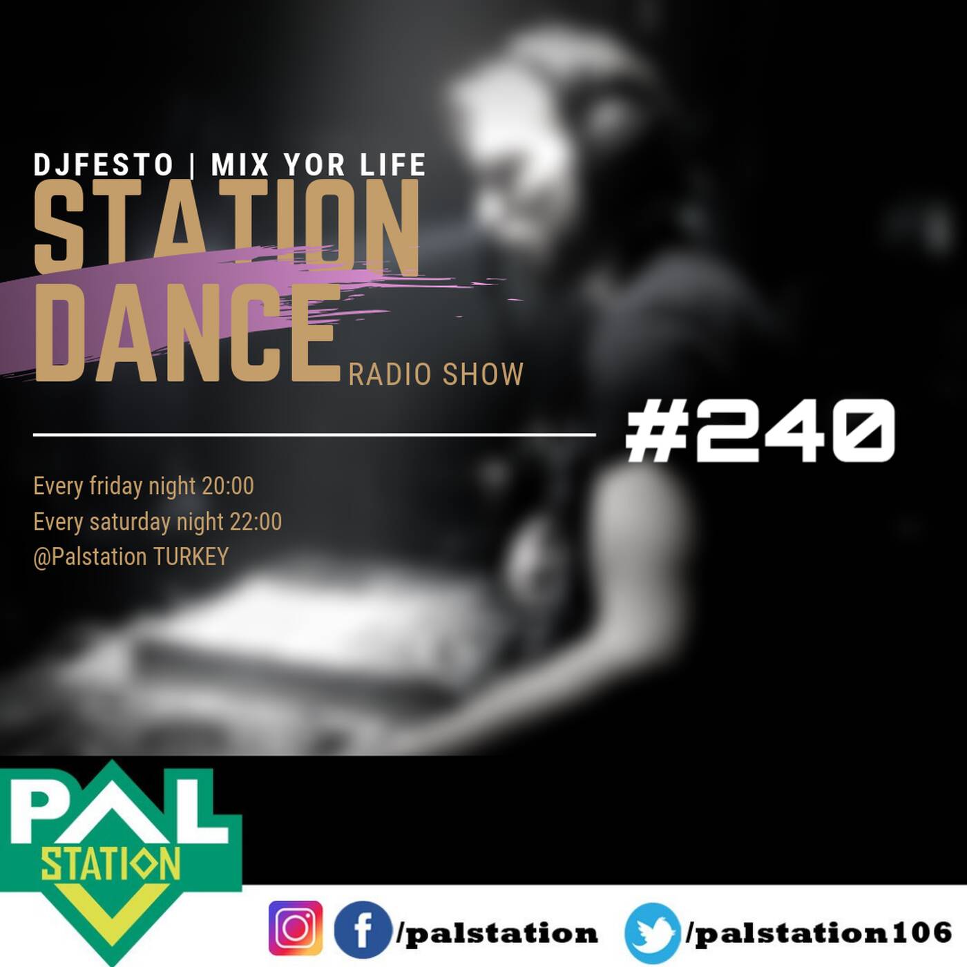 STATIONDANCE #240 - 08 KASIM Part1 - DJFESTO episode artwork