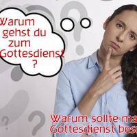 Warum Gottesdienst besuchen ? [#0919] @Kraftwerk_MaxFichtner by Frank Vornheder