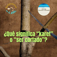 361. ¿Qué significa “karet” o “ser cortado”? by Kehila Camino a Emaus