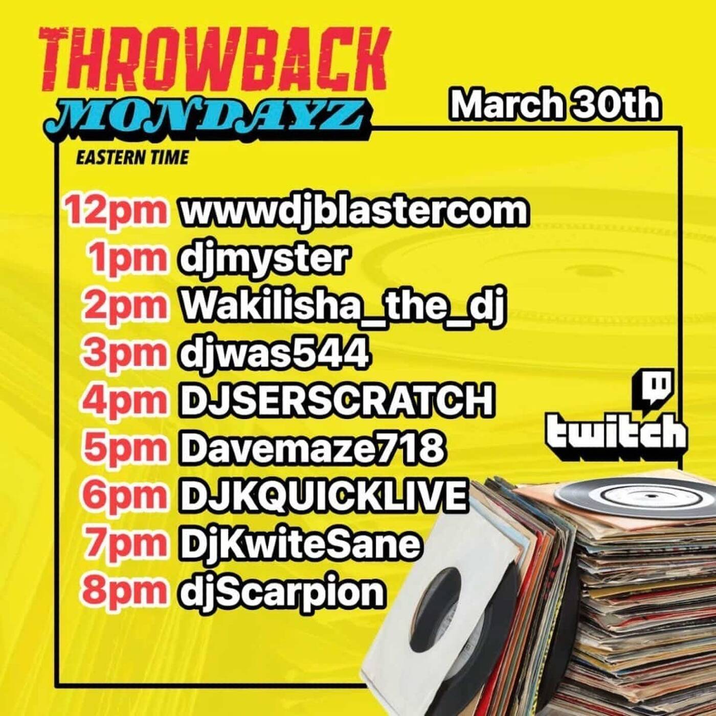 THROWBACK MONDAYZRAIDTRAIN Hosted By @djsird1 6-7PMEST‼️(MAR 30, 2026) episode artwork