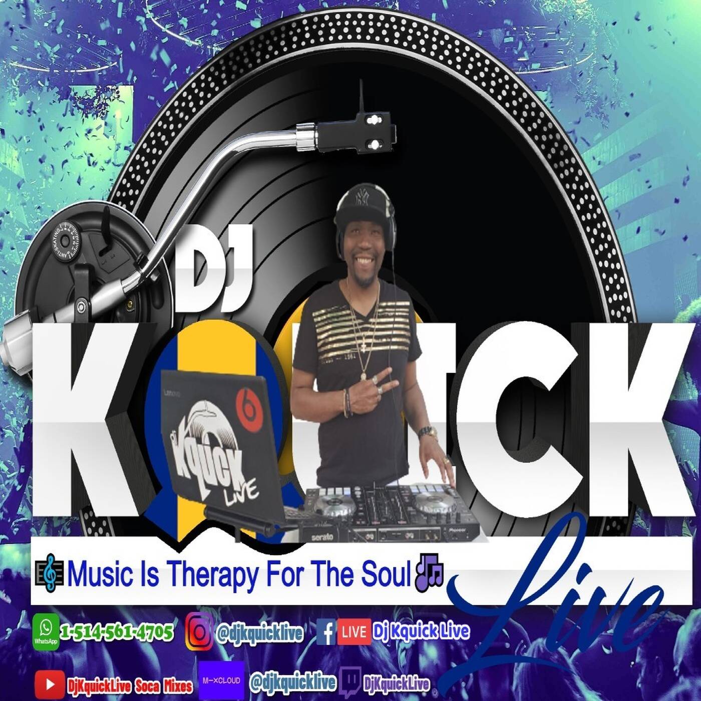 BASHMENT MONDAYZMIX SHOW LIVE 7-8 PMEST / WHAT'S IN MY CRATE RAID 8-9 PM EST | @djkquicklive IN THE MIX (July 17 2023) episode artwork