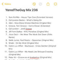 YaredTheGuy Mix 236 by Yaredtheguy
