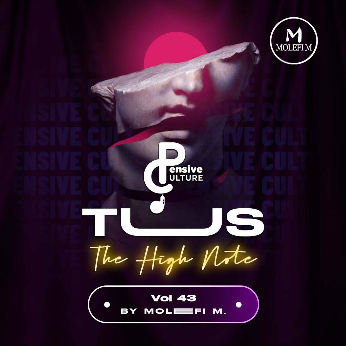 Molefi M. - T.U.S High-Note Episode 43  - 01 - Pensive Culture Podcast episode artwork