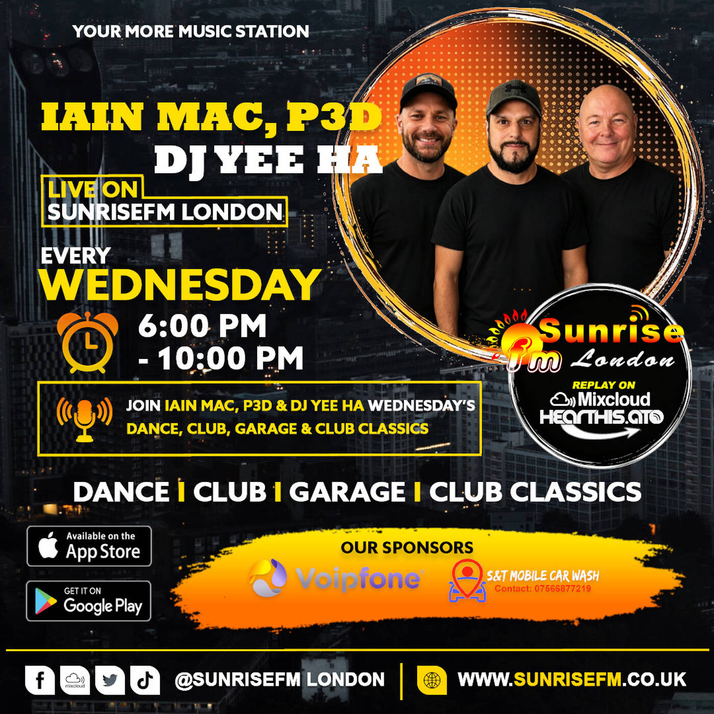Iain Mac, P3D & DJ Yee Ha - Wed 10th June 2026 episode artwork