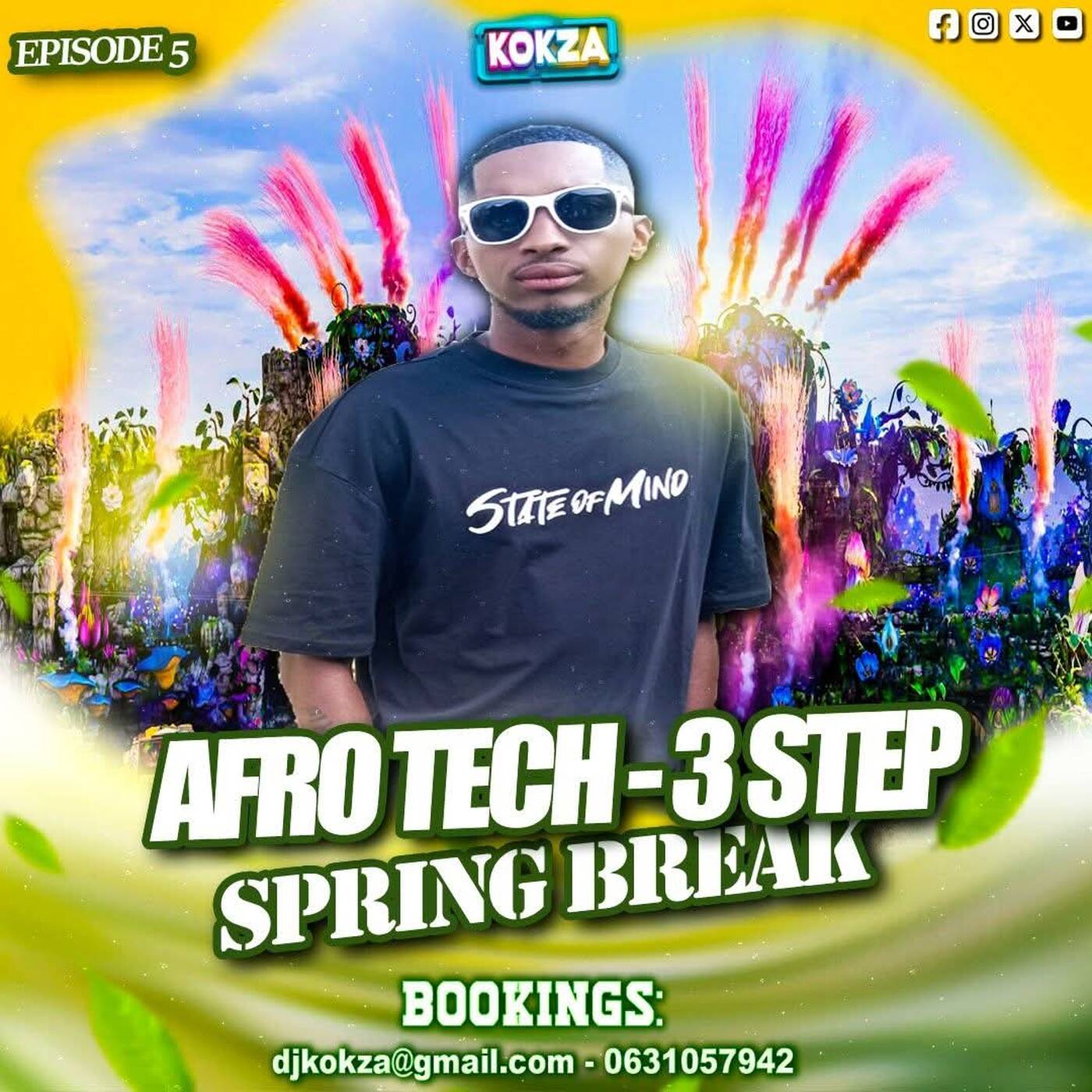 DJ KOKZA SA - AfroTech 3Step - SRING BREAK Mix