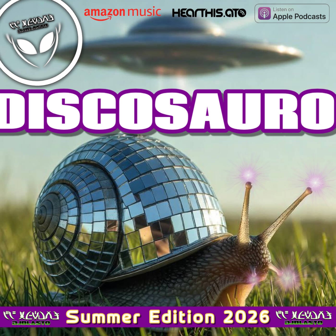 Discosauro Summer Edition 2026 episode artwork