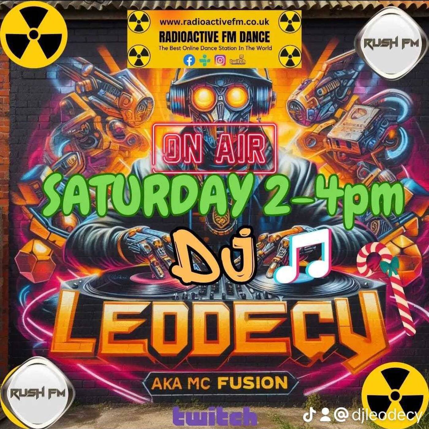 Leodecy Live, 4AM KRU set, RadioActive FM B2b In Effect Radio B2b Evoultion Radio, 7.12.24, 2-4pm episode artwork