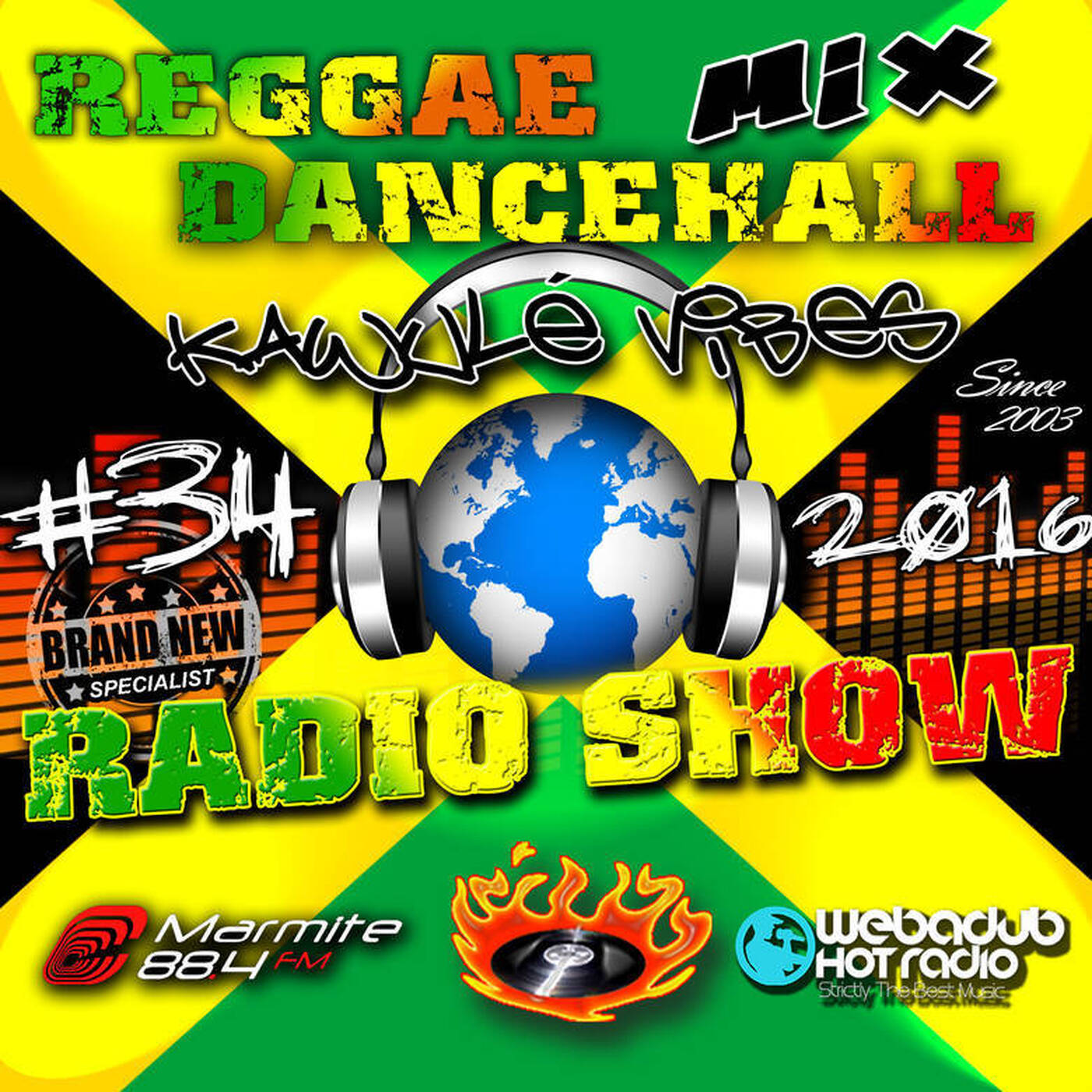 29.10.2016 Reggae Dancehall Kawulé vibes Radio Show #34-2016