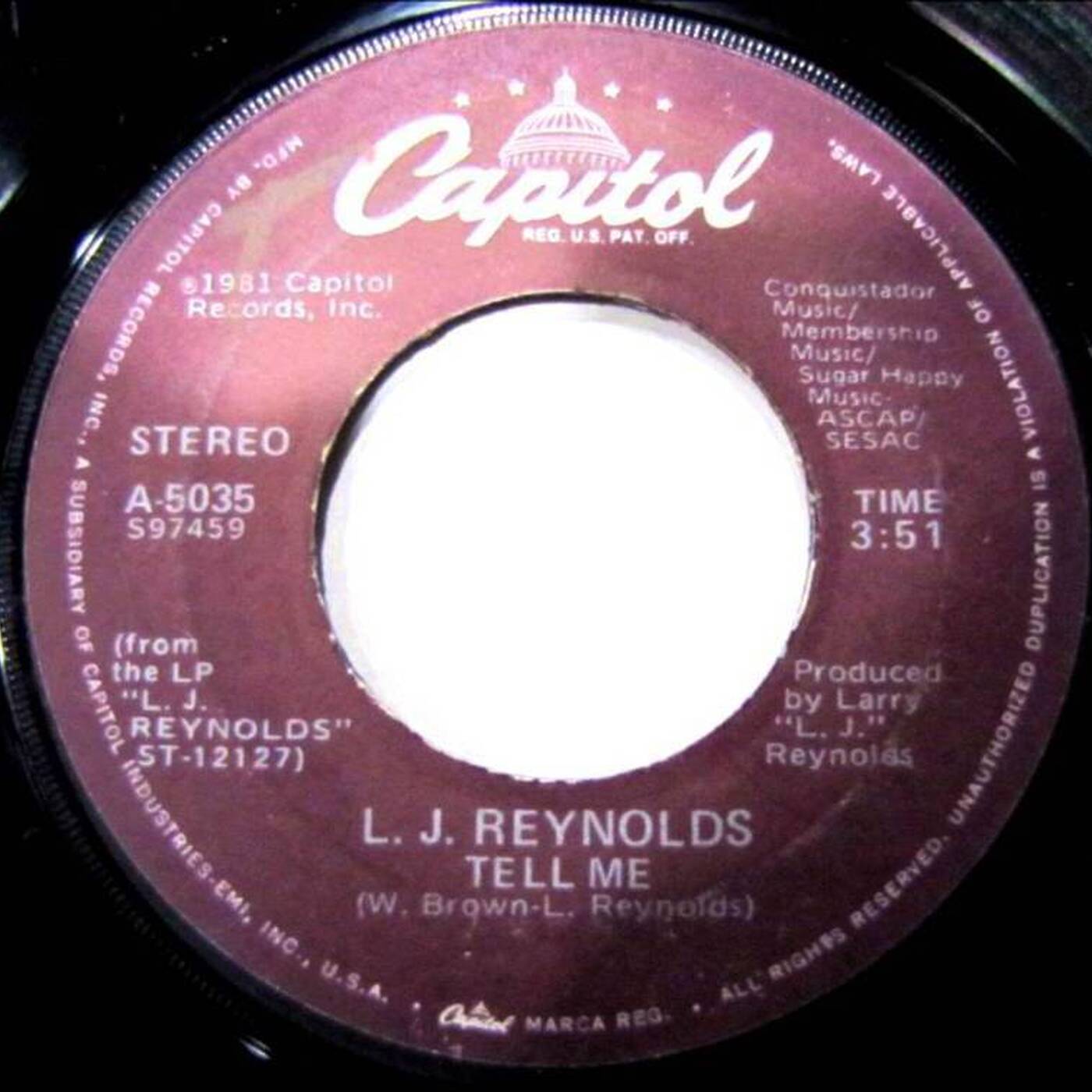RAD vs LJ REYNOLDS - TELL ME (RAD RE-DIET MIX FADE 45 Capitol Records CLEAN TEST ONE) episode artwork