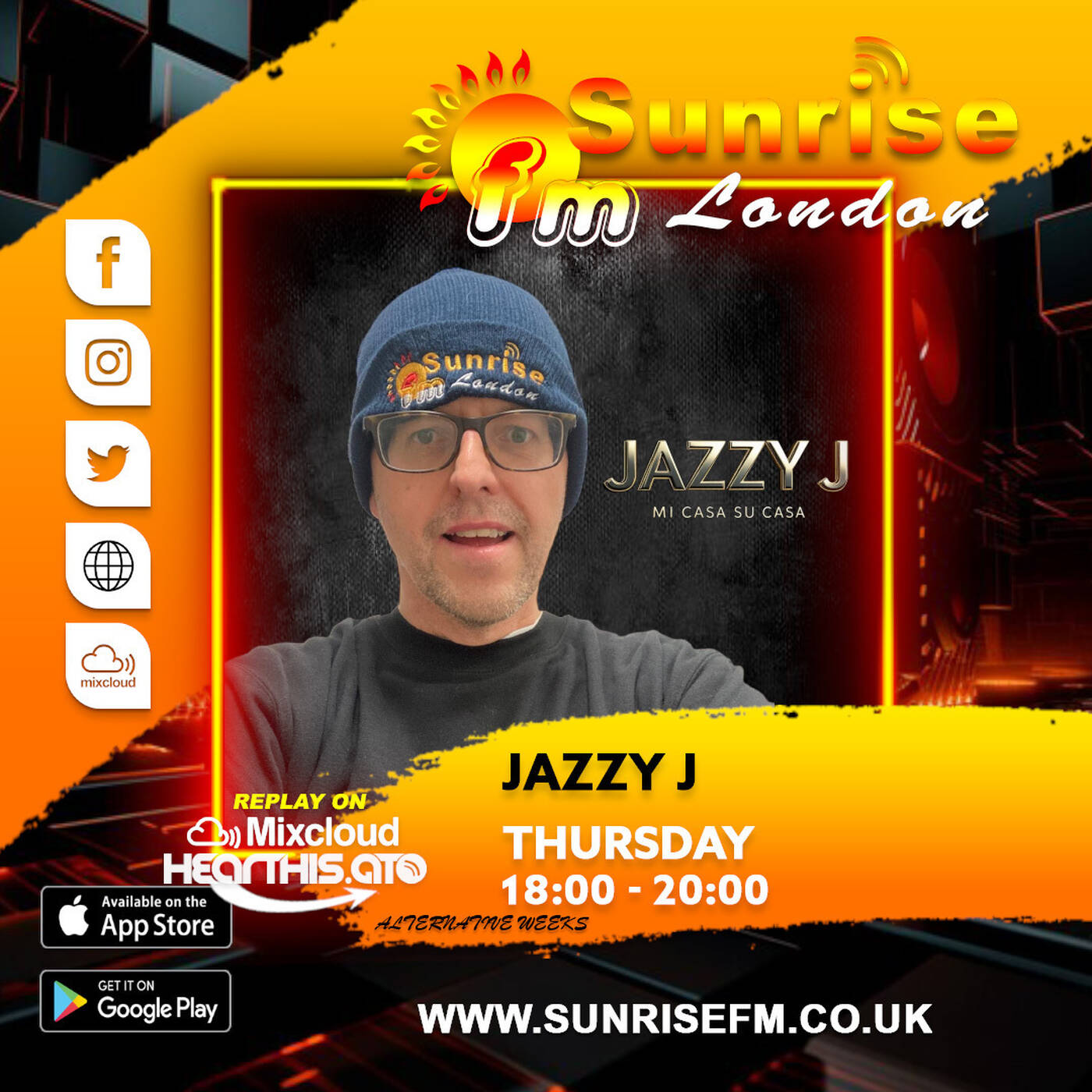 Jazzy J (Mi Casa Su Casa) - Thur 8th Jan 2026 episode artwork
