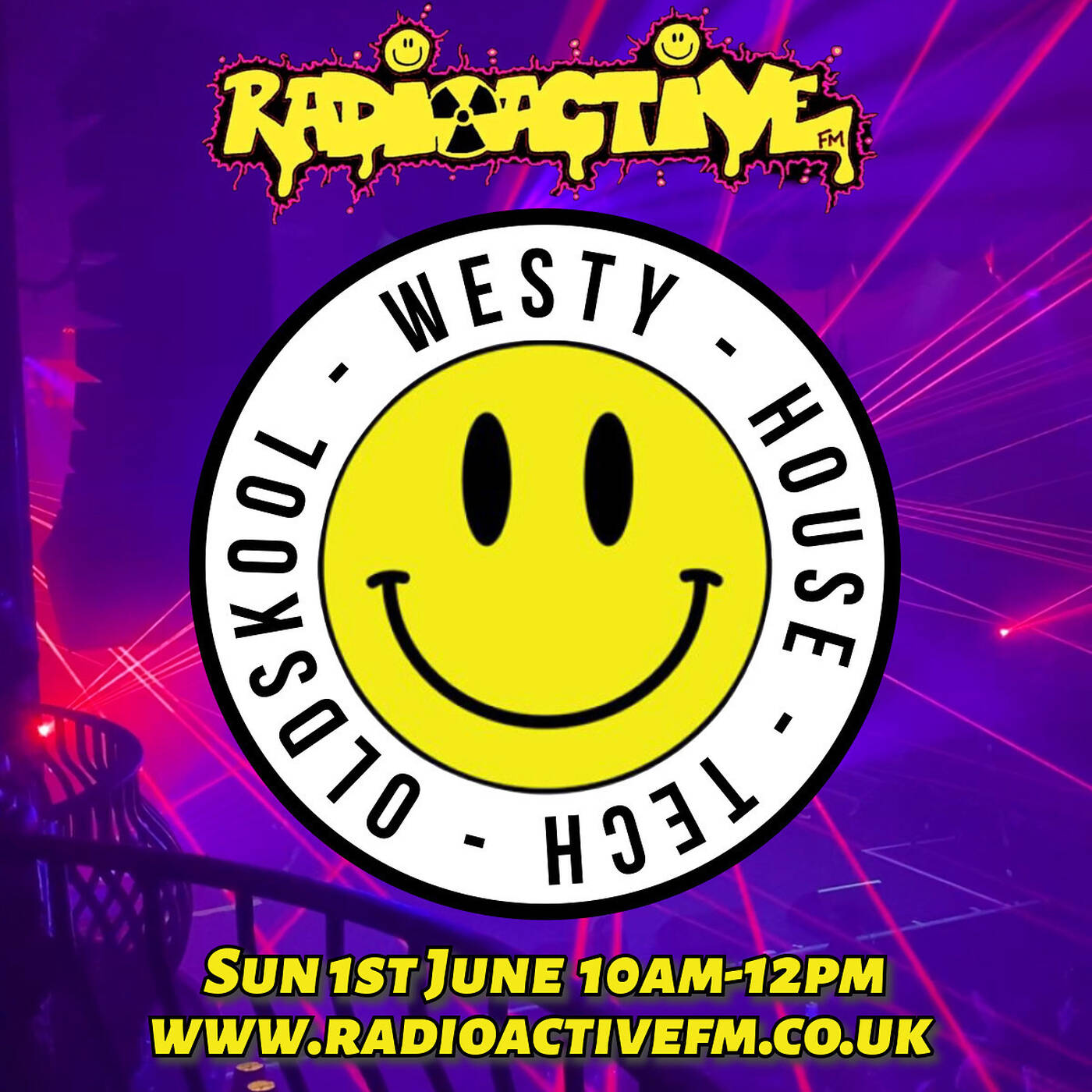 Westy Radioactive FM - Set 105 - Tech House into Oldskool episode artwork