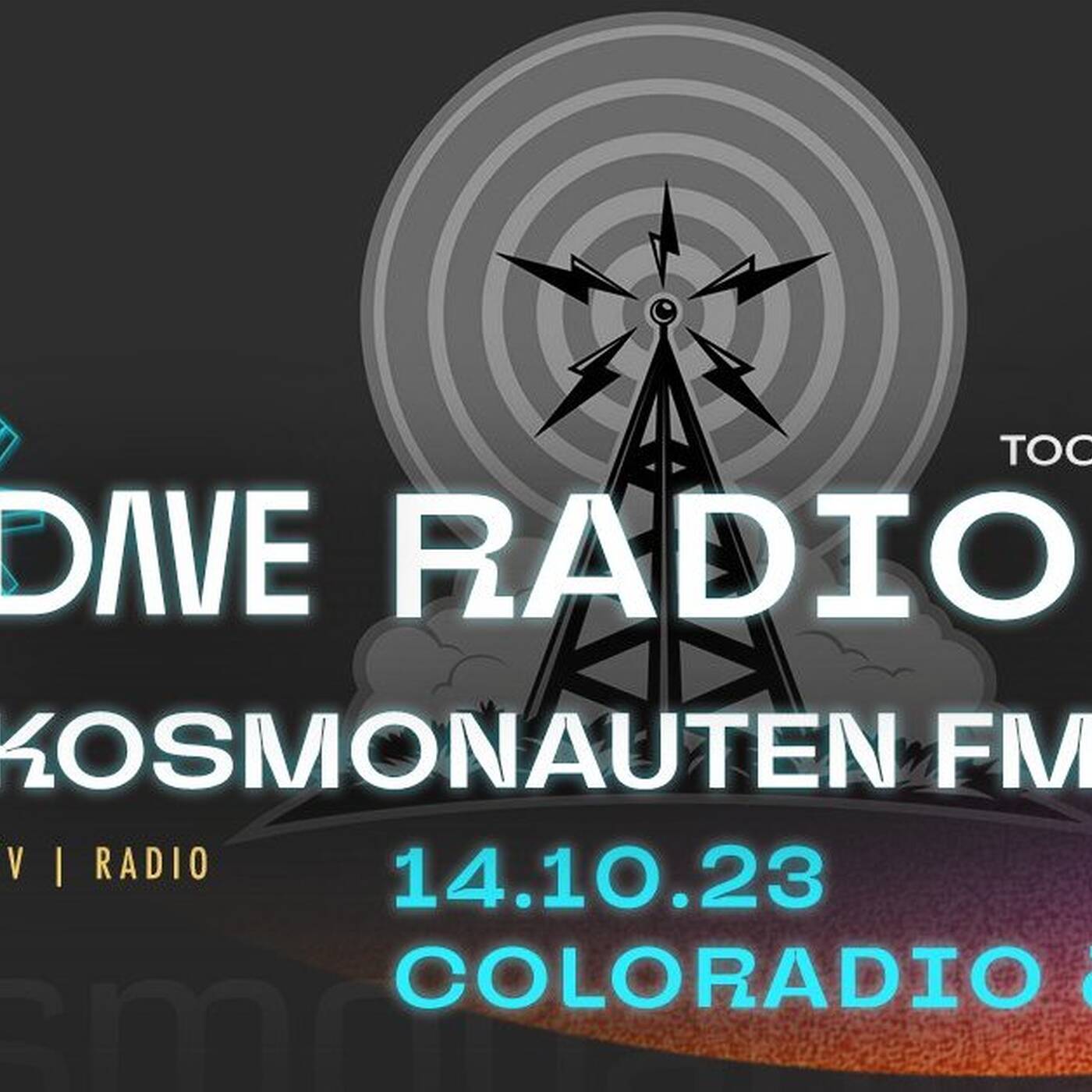 KOSMONAUTEN FM Spezial - 153 - Sa 14.10.23 - 10 YRS DAVE Festival episode artwork
