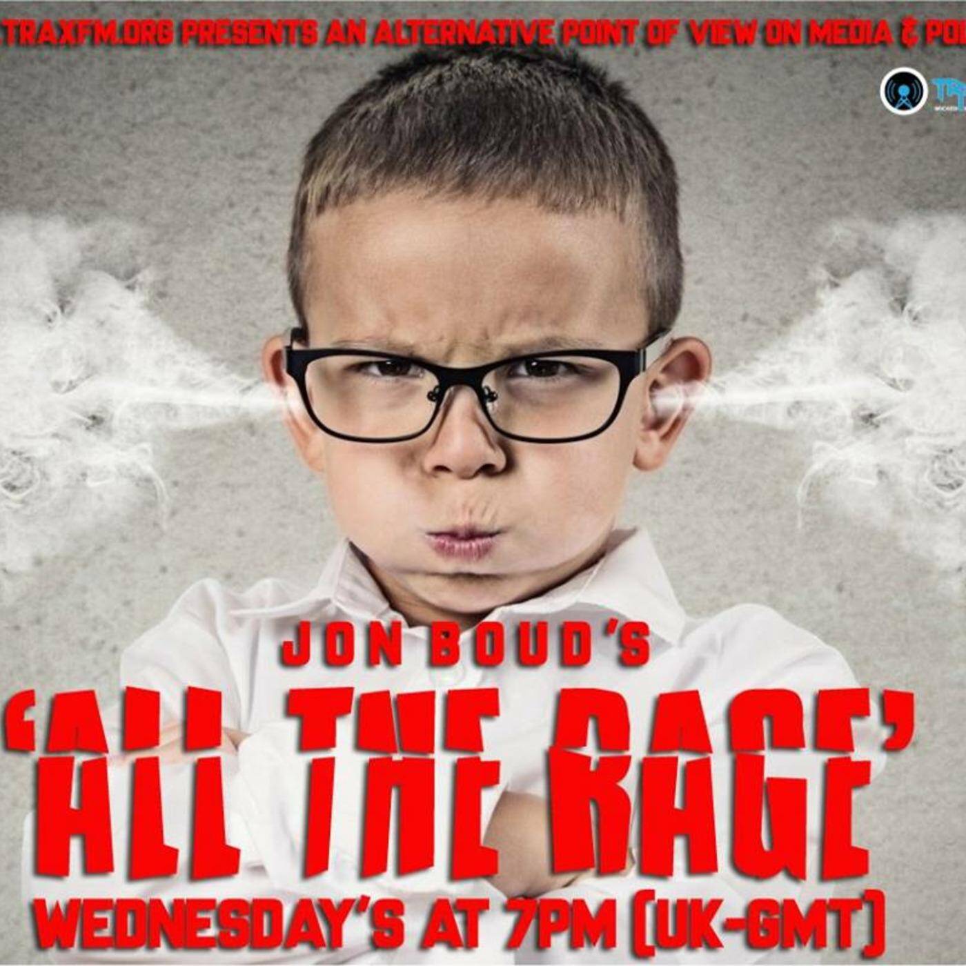 Jon Boud's All The Rage Replay On www.traxfm.org - 12th April 2023 episode artwork