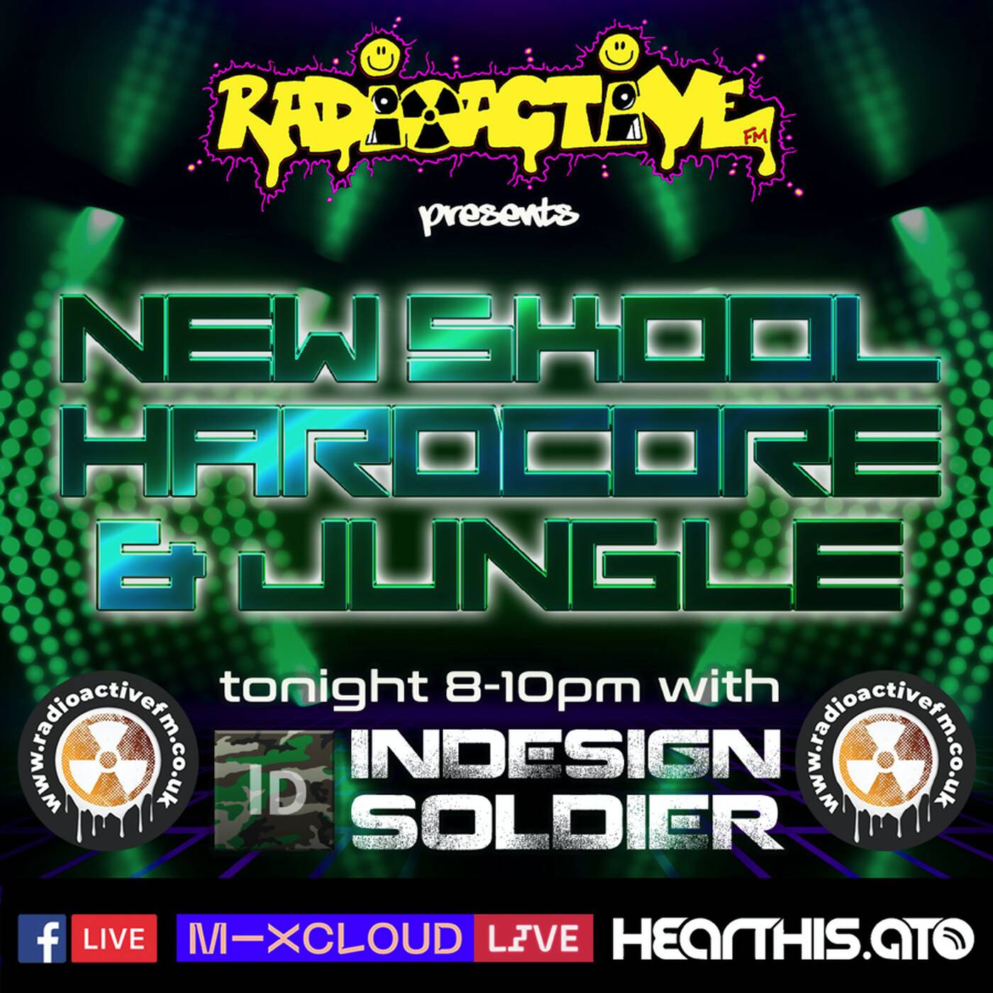 Indesign Soldier | The New Skool Hardcore & Jungle Show | 170123 episode artwork