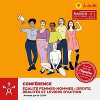 Conférence - Egalité Femmes - Hommes, Droits, Réalités et Leviers d'Action par le CIDFF Tarn by Radio Albigés