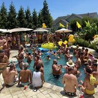 2026 Rubber Ducky Yellow Pool Party (at 6 Futcher Drive, Rehoboth Beach, DE, USA) by Mike Reimer