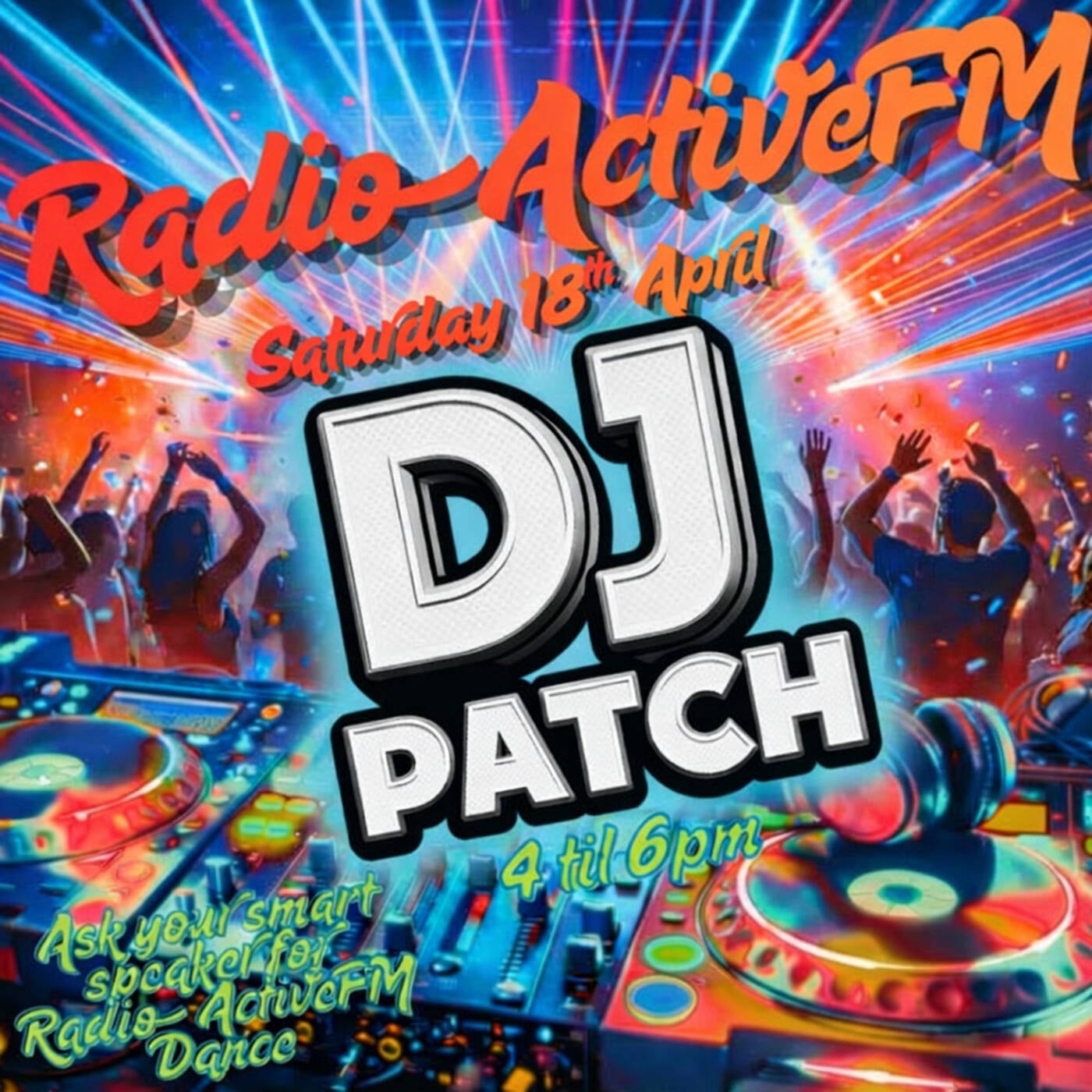 DjPatch - RadioActiveFM - 18th April 2026 episode artwork