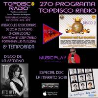 270 Programa Topdisco Radio - Music Play Reinas de la Noche CD.2 - Funkytown - 90Mania 12.12.2018 by Topdisco Radio