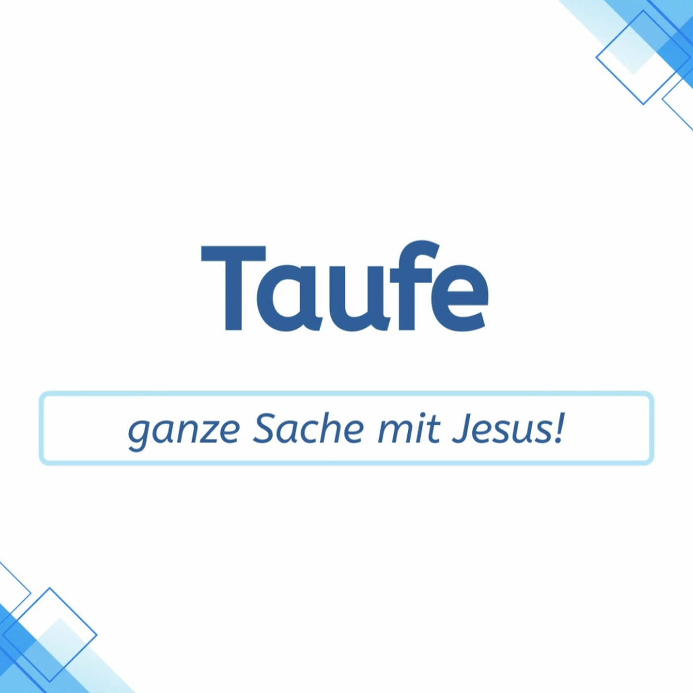 15.03.26 | Taufe - ganze Sache mit Jesus | Joel Walterscheid episode artwork