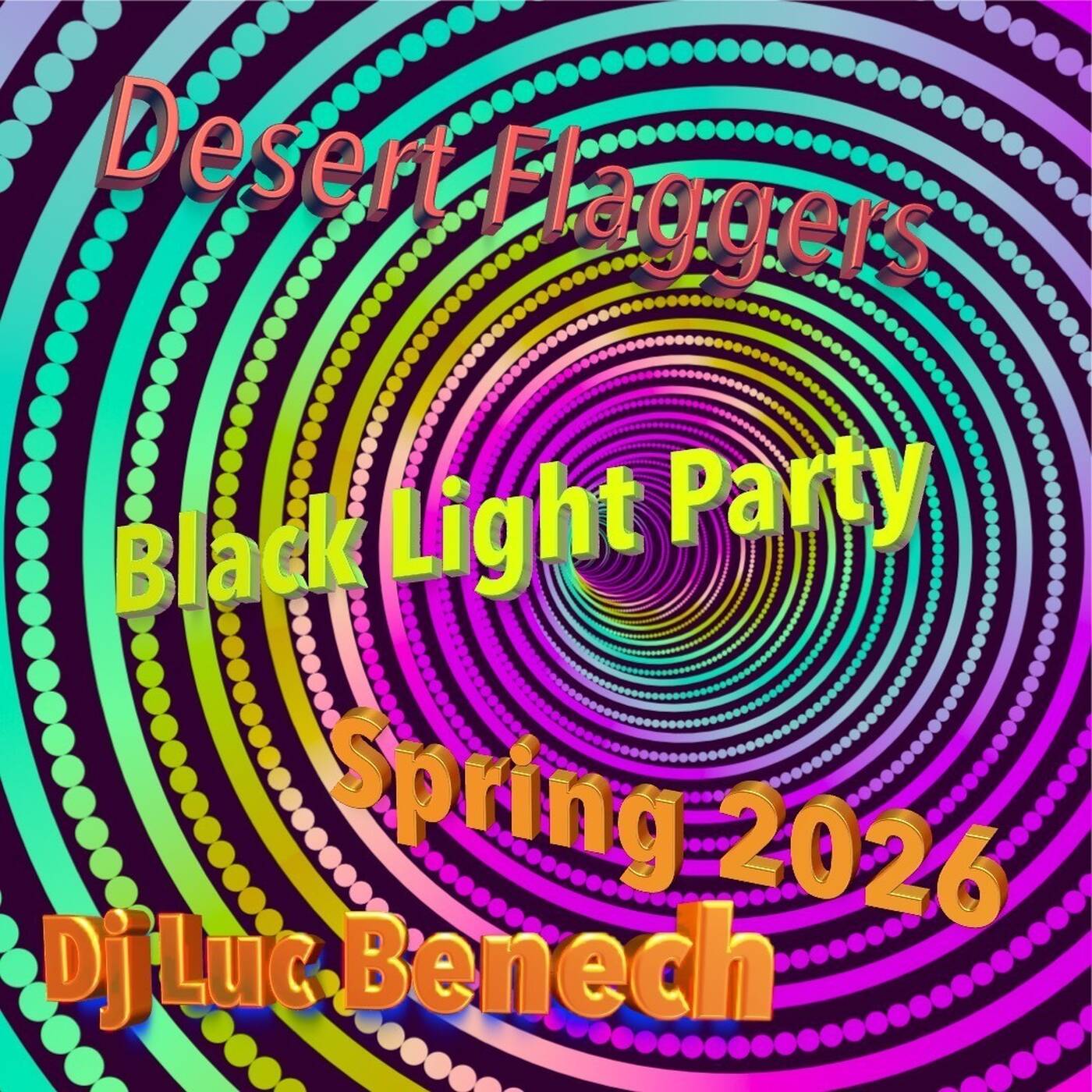 Flaggers Serie - 2026 - Palm Springs  Flaggers Black Light Party 2026 Live episode artwork