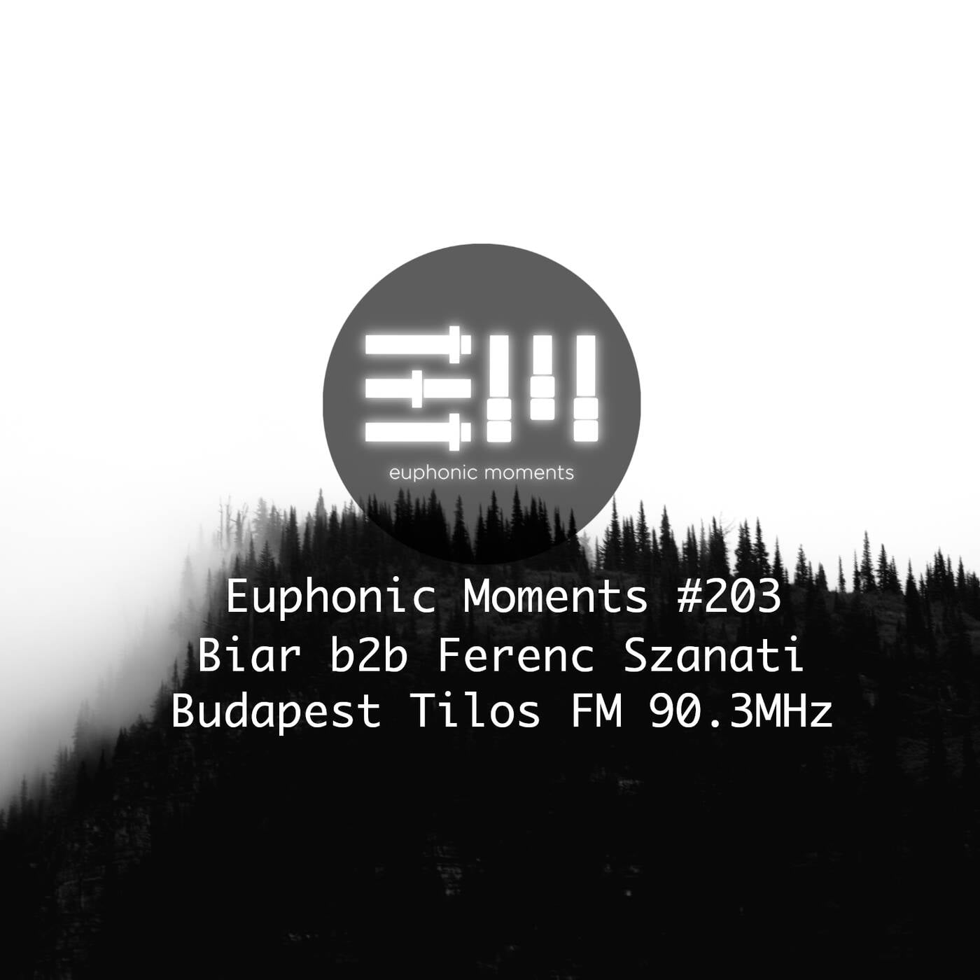 Euphonic Moments # 203 Biar b2b Ferenc Szanati (Vinyl mix) EM200 Meeting episode artwork