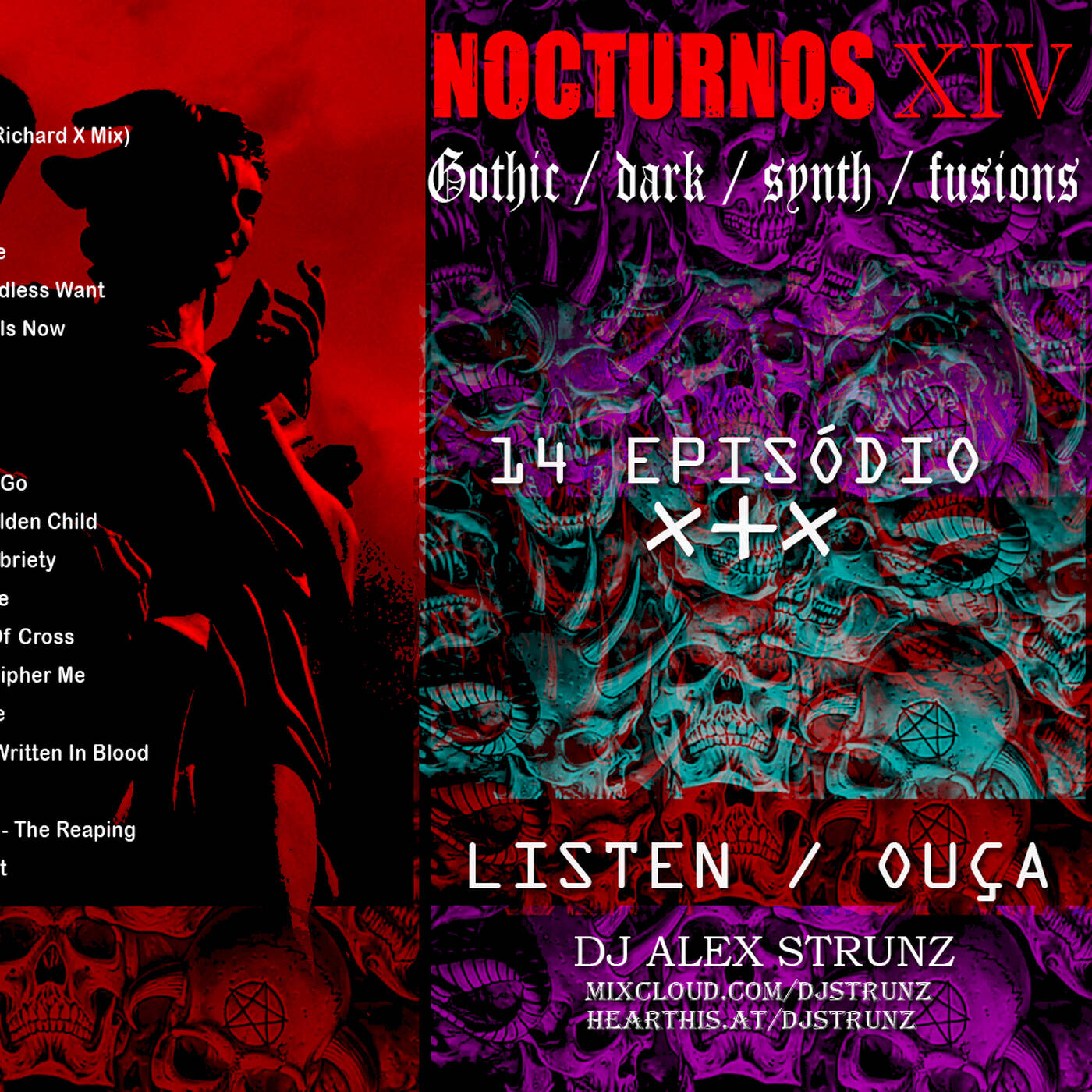 Dj Alex Strunz @ NOCTURNOS XIV (14 EPISODIO) - GOTHIC-DARK-SYNTH-FUSIONS - 31-10-2020