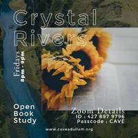 Crystal Rivers | Open Book Study | Jun 9, 2023 by Cave Adullam