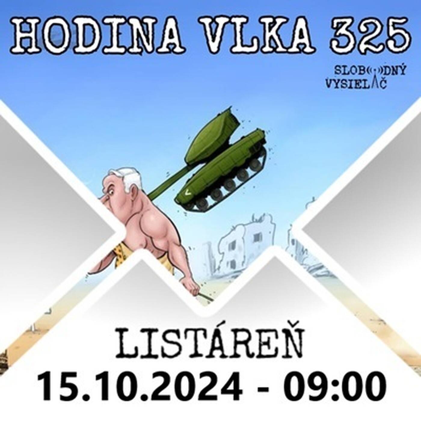 Hodina vlka 325 - 2024-10-15 listáreň episode artwork