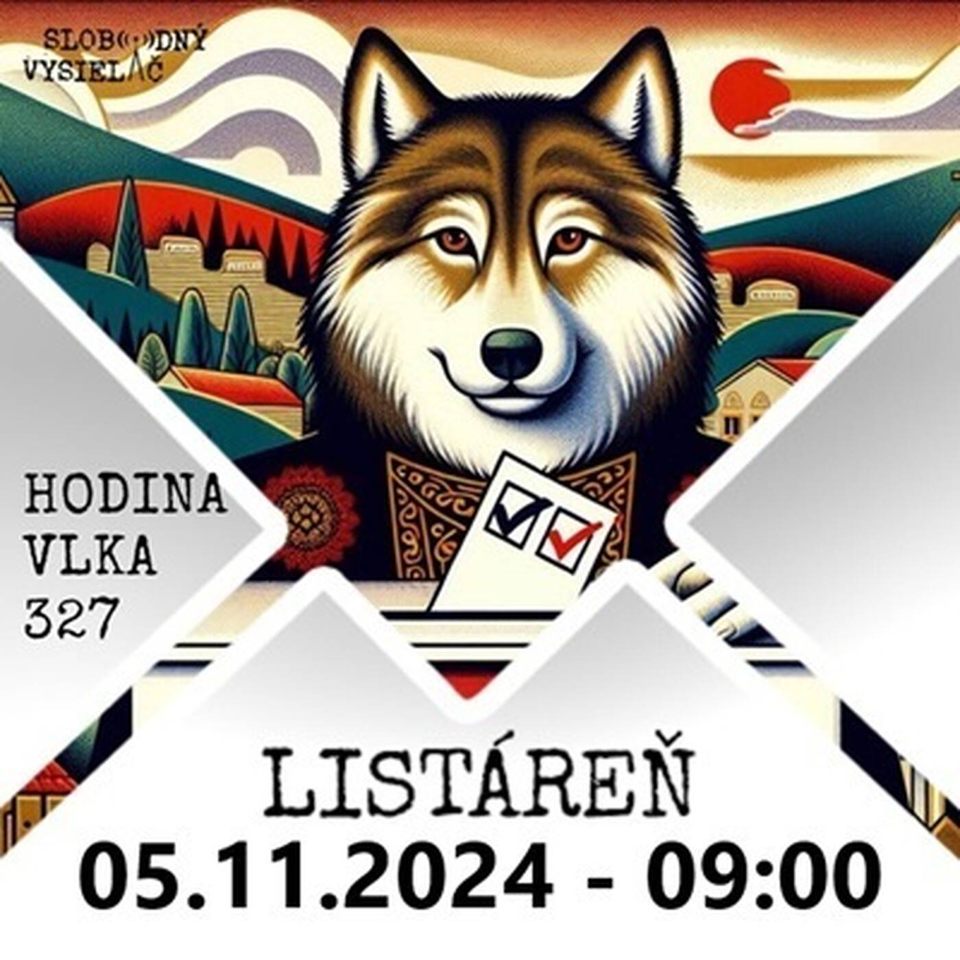 Hodina vlka 327 - 2024-11-05 listáreň episode artwork