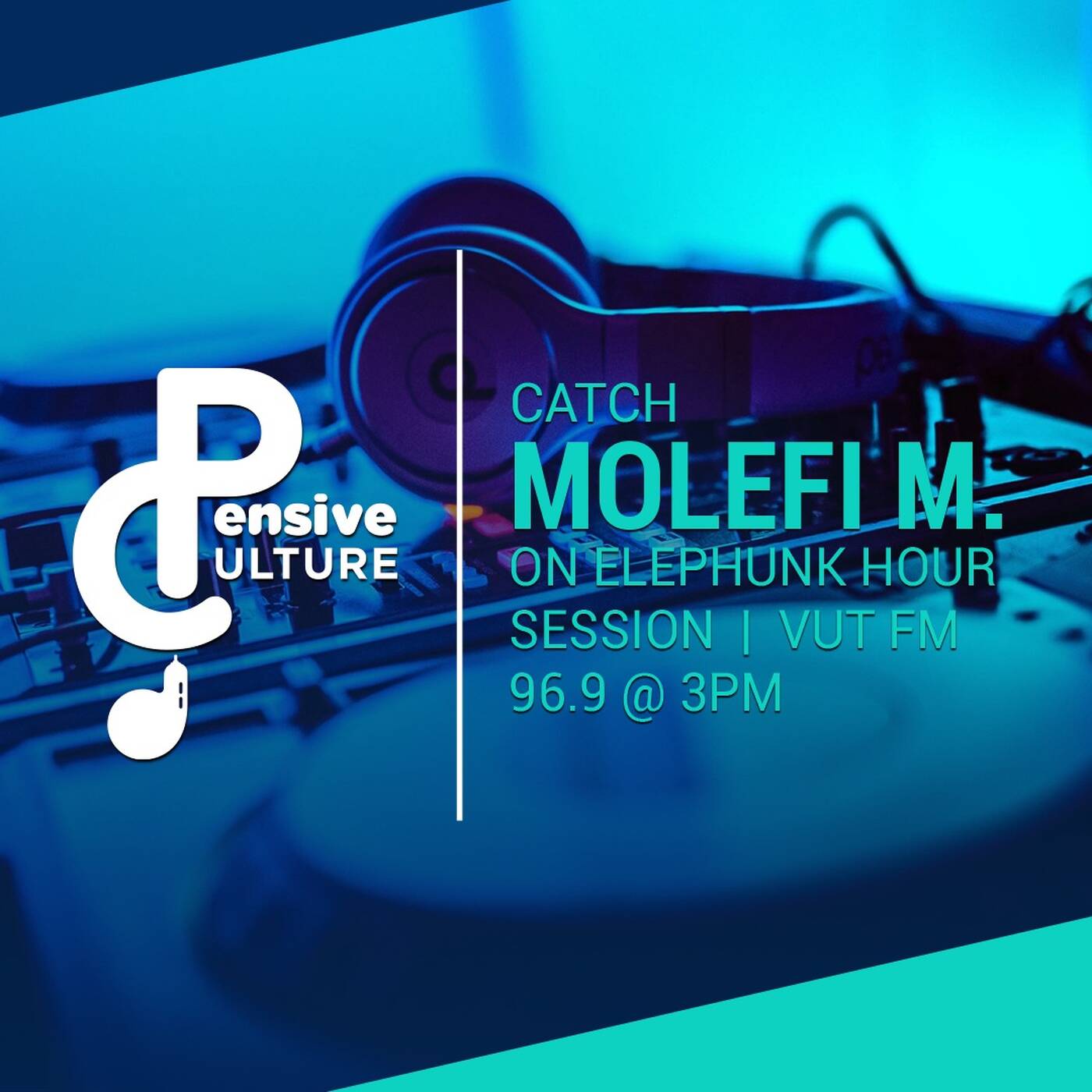 Molefi M. - Elephunk Hour Session VUT FM - 01 - Elephunk Hour Session Guest Mix By Molefi M. episode artwork
