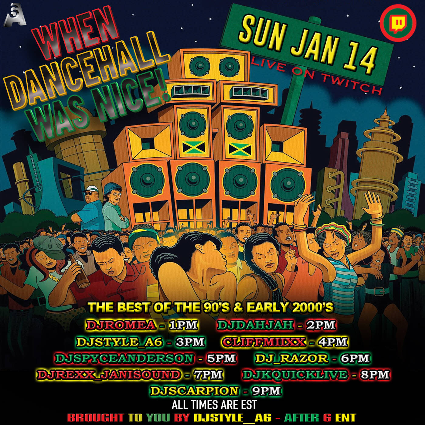 WHENDANCEHALLWASNICERAIDTRAINHosted By @djstyle_a6 8-9PMEST‼️ |  @djkquicklive IN THE MIX (Jan 14, 2024) episode artwork