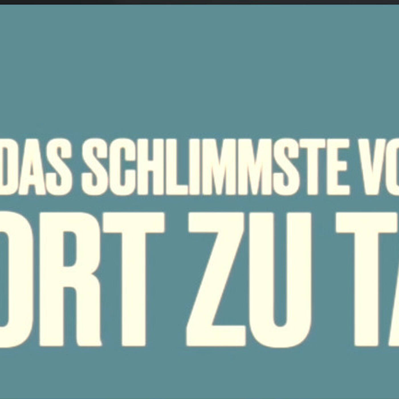 DAS SCHLIMMSTE VOM WORT ZUM TAGE - Extended Cut // Highlights aus der Corona Zeit