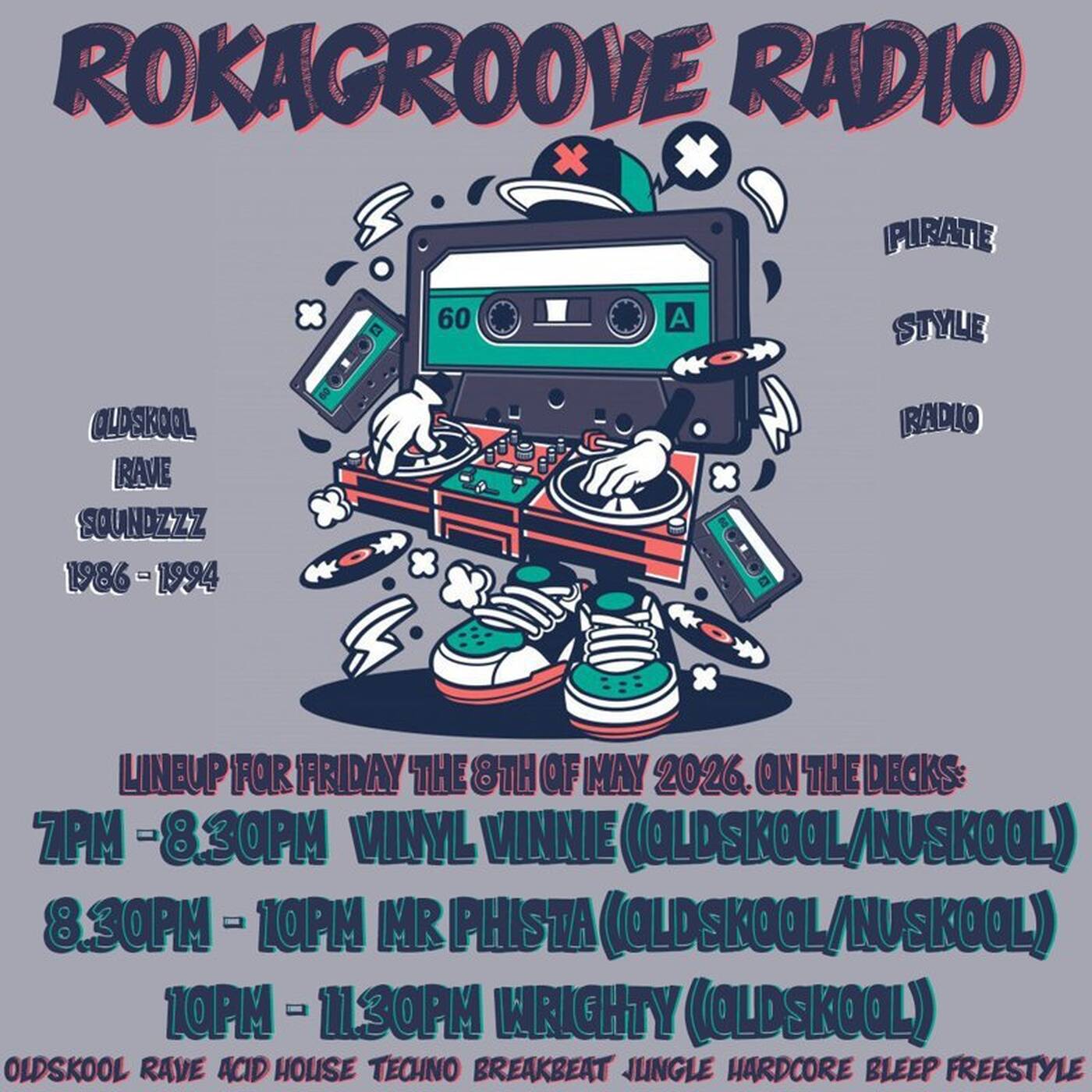 Vinyl Vinnie @ Rokagroove Radio Episode 231
