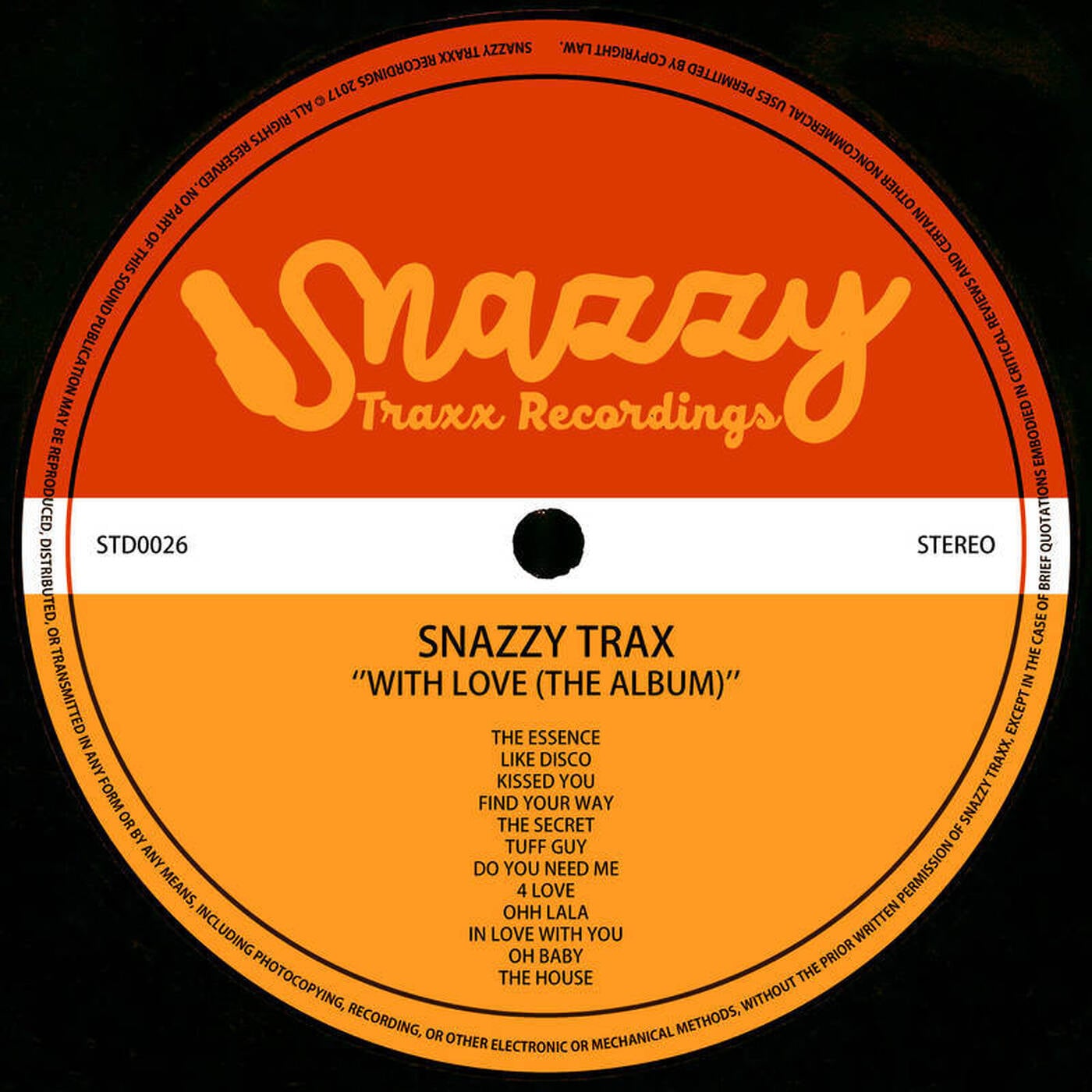 SNAZZYTRAX - WITH LOVE (12 Track Album) episode artwork