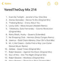 YaredTheGuy Mix 214 by Yaredtheguy