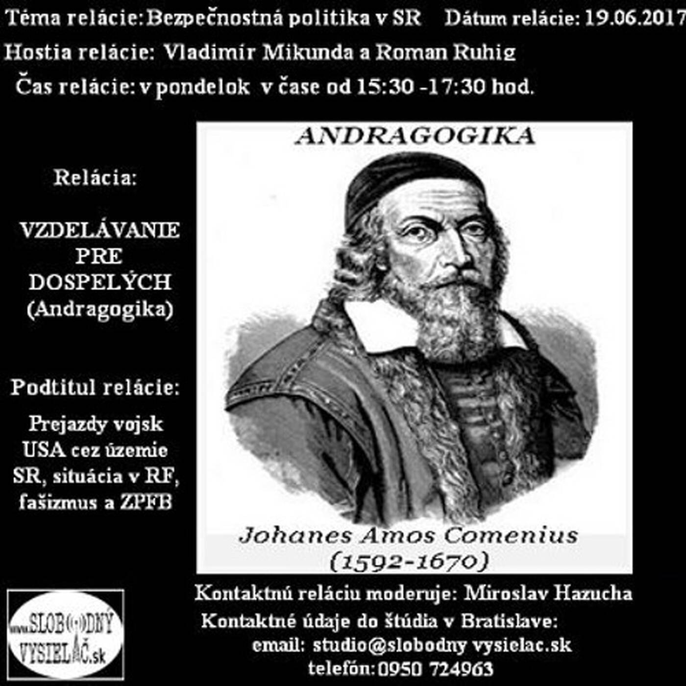 Vzdelávanie pre dospelých 52 - 2017-06-19 Bezpečnostná politika v SR episode artwork