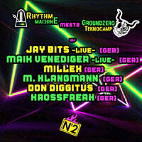 Millex @ Rhythm Machine Meetz Groundzero TeknoCamp # 2 (19.02.2021) by Kaossfreak & Friends