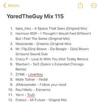 YaredTheGuy Mix 115 by Yaredtheguy