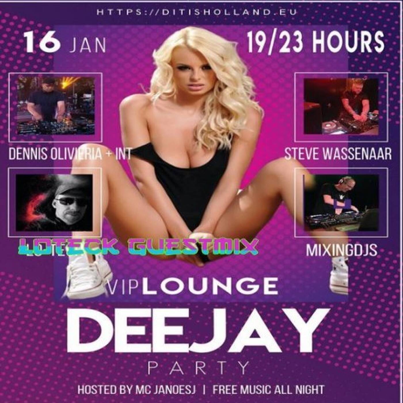 NuJackCity guestmix 4 The VIP Lounge Jan.16th '20 episode artwork
